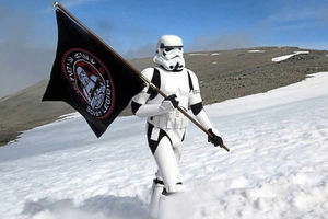 Supporting image for story: Force was with Shropshire Star Wars fan for Ben Nevis climb