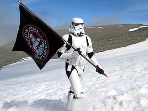 Supporting image for story: Force was with Shropshire Star Wars fan for Ben Nevis climb