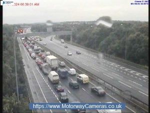 Supporting image for story: 'Serious' early-morning crash involving two lorries and car closes stretch of motorway