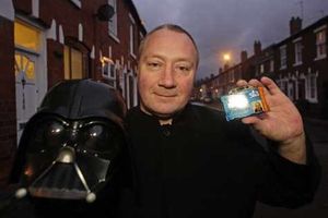 Supporting image for story: I'm no fare e-Vader, says Lord Darth