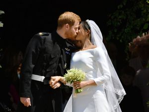 Supporting image for story: Meghan gives wedding anniversary thanks to those who supported ‘our love story’