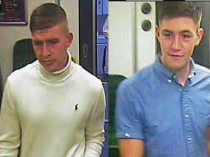 Supporting image for story: CCTV released after woman punched and man hit with bottle in train attack