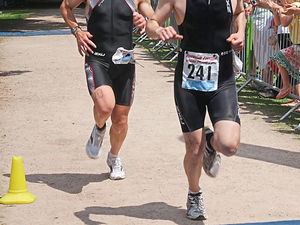 Supporting image for story: Triathlon with a difference along the Montgomery Canal 