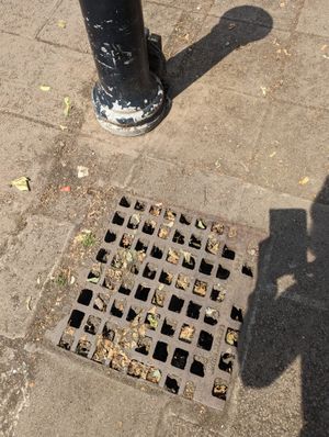 Photo of drainage outside Temptations