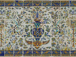 Supporting image for story: ‘Stunning’ tiles from Iranian palace going on display for first time in 20 years