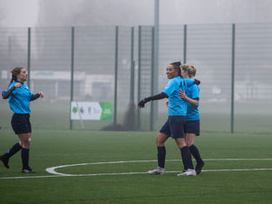 Supporting image for story: Goals in plentiful supply for local women 