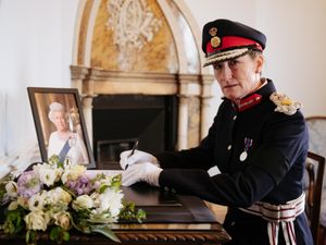 Supporting image for story: 'She meant so much to me!' Lord Lieutenant for Shropshire pays tribute to the Queen at Shrewsbury Castle