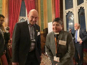 Supporting image for story: Man with rare disorder visits House of Lords to thank lifesaving Black Country children's hospice 
