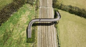 An artist's impression of the footbridge. Photo: Network Rail