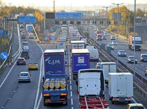 The M6 is among the UK's Christmas hotspots