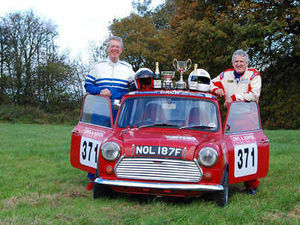 Supporting image for story: Rally duo win prestigious title