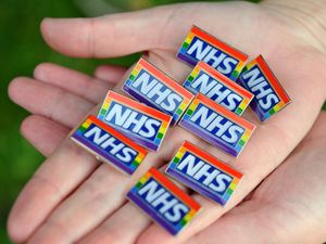 Supporting image for story: Rainbow badge launched at Shropshire hospitals to promote inclusivity