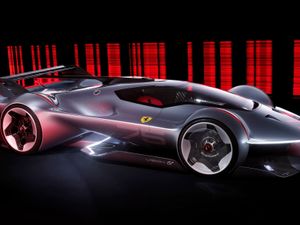 Supporting image for story: Ferrari’s Vision Gran Turismo is an extreme single-seater concept