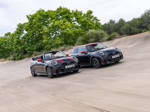 Supporting image for story: Mini reveals petrol versions of its Cooper and Convertible JCW models