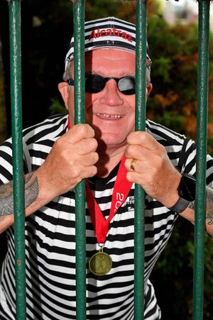 Glyn was raising money for Battersea Cats and Dogs Home