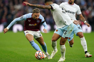 Aston Villa's Matty Cash 