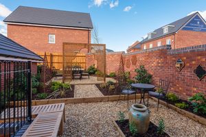 BWM - The Ennerdale show home garden at The Elms