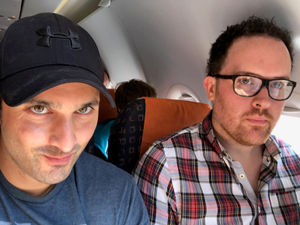 When you get sat next to the mischievous guy