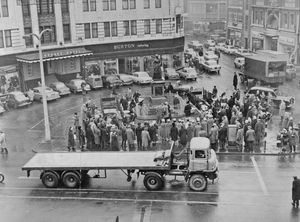 January 17, 1966. Sister Dora's birthday anniversary. A view of the celebration and anniversary service in Walsall.