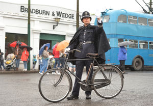 Daniel Williams, as a policeman from the 1920s