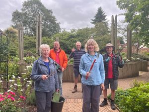 Supporting image for story: Grants get Shifnal gardens blooming again