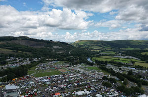 The Royal Welsh Showground at Llanelwedd