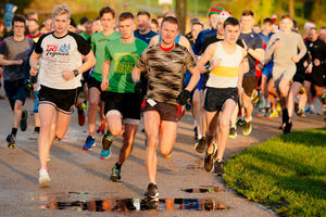 There was festive fun at the Telford Parkrun