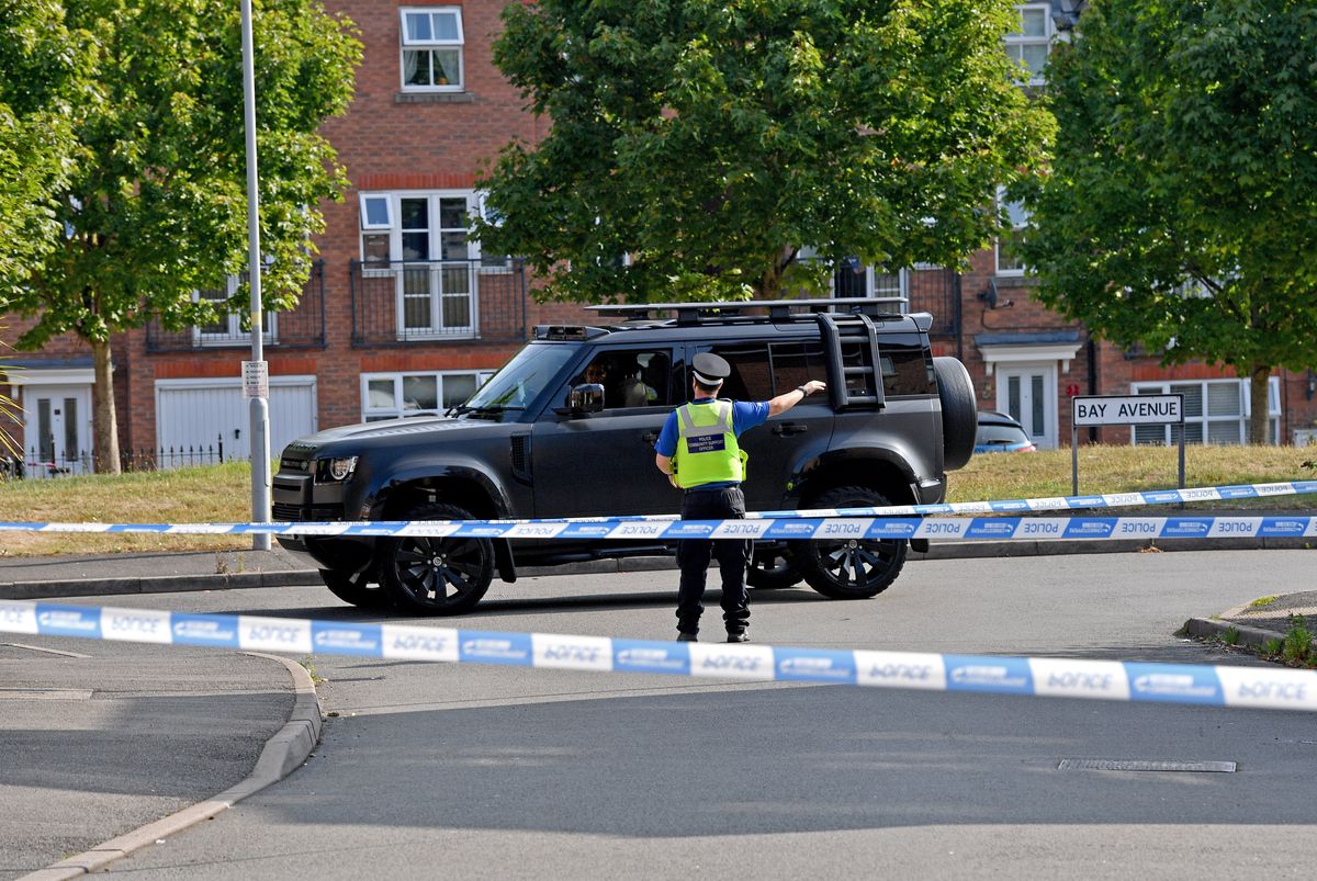 Bilston violence: Four men charged after three hurt in serious disorder as gun found at scene