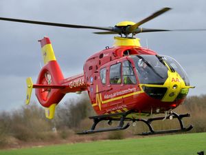 Supporting image for story: Motorcyclist airlifted to hospital after Shrewsbury crash