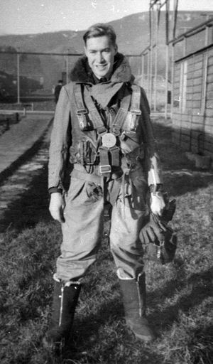 Julian Humphreys in flying gear