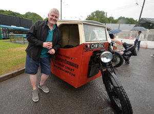 Nick Burton, visiting the festival from Leicester.