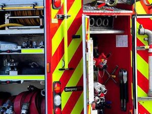 Supporting image for story: Two rescued after car trapped in flood water in Shropshire