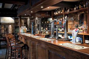 The cosy bar offers food and beverages for all tastes