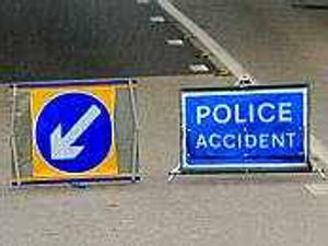 Supporting image for story: Two hurt in road collision