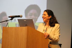 Keynote speaker Emma Jones CBE