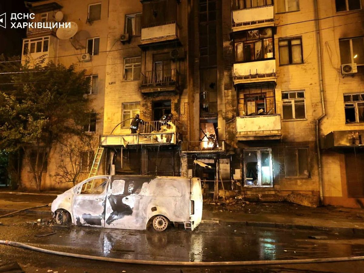 Dozens wounded in Russian drone strike on Ukrainian city