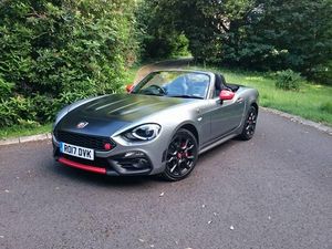 Supporting image for story: The Abarth 124 Spider is a ferocious little sports car
