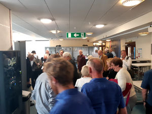 Residents packed into Shirehall to hear the debate