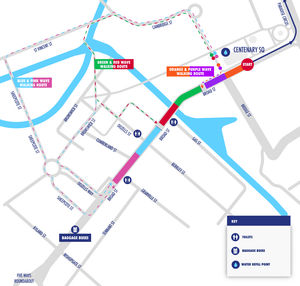 The run will start from the lovely Centenary Square