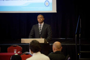 Assistant PCC Ashley Bertie at the event