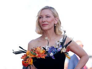 Supporting image for story: Cate Blanchett dons eye-catching floral outfit for Venice Film Festival day two