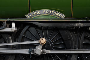 The iconic Flying Scotsman