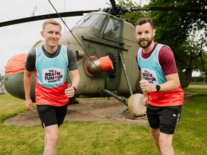 Supporting image for story: Sam and Lee reach for the skies in their 48-hour run challenge