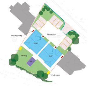 Stafford Road site plan. Credit: HG DESIGN LTD.. With permission for all LDRS partners