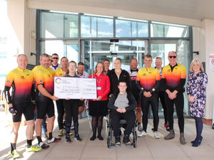 Supporting image for story: Chase the sun ride raising funds for a children's ward garden at specialist hospital