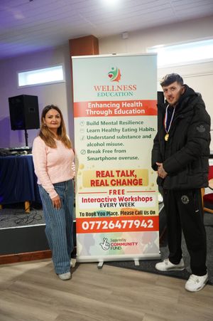 Ryan Conlon(Owner of AFC BLACKGUARD) Tammy Takkar (Owner of Wellness Education)