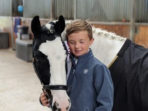 Supporting image for story: Stafford schoolboy and his pony form strong bond in national event