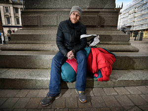 Supporting image for story: £300 a day on Wolverhampton streets? No chance, say city beggars
