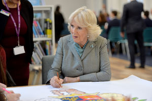 The Duchess of Cornwall officially opened the recently renovated Lichfield Street Hub