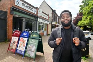 Resident and artist Paul Bloom is the 'happiest he has ever been' in Tettenhall. 